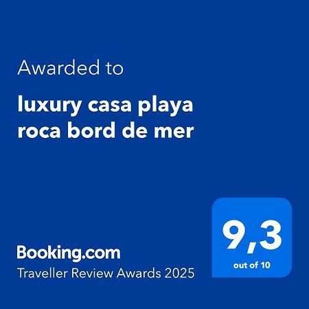 Luxury Casa Playa Roca Bord De Mer Costa Teguise Bagian luar foto