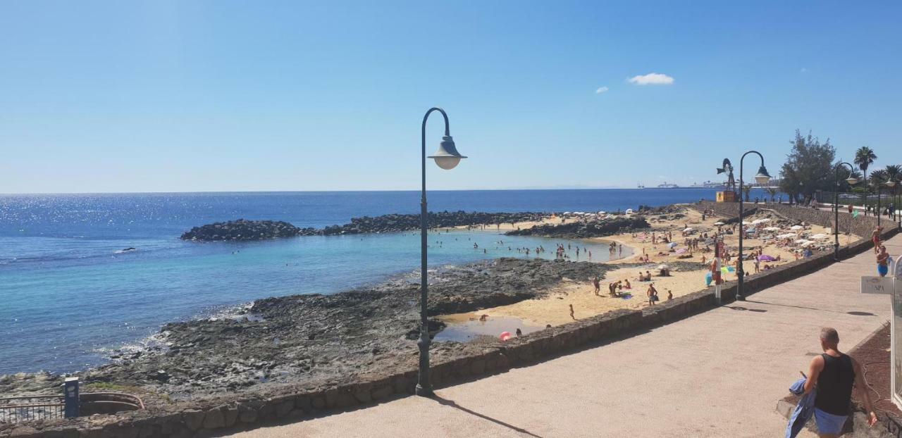 Luxury Casa Playa Roca Bord De Mer Costa Teguise Bagian luar foto
